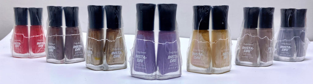 ASSORTED SALLY HANSEN INSTA-DRI NAIL POLISH