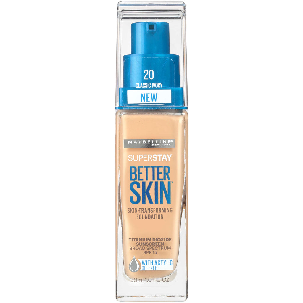 MAYBELLINE "SUPERSTAY BETTER SKIN FOUNDATION"