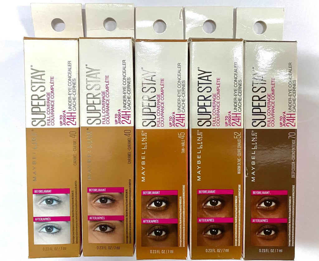 Maybelline Super Stay Full Coverage, Long Lasting Under-Eye Concealer, Medium to Dark