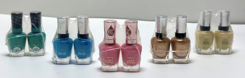 ASSORTED SALLY HANSEN NAIL POLISH