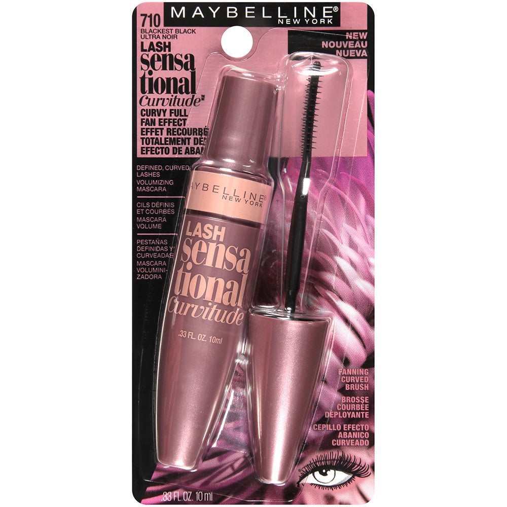 MAYBELLINE LASH SENSATIONAL CURVITUDE CURVY FULL FAN EFFECT MASCARA