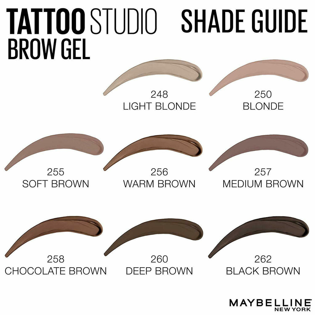 MAYBELLINE NEW YORK "TATTOO STUDIO BROW GEL"