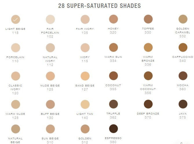 MAYBELLINE "SUPERSTAY FULL COVERAGE FOUNDATION"