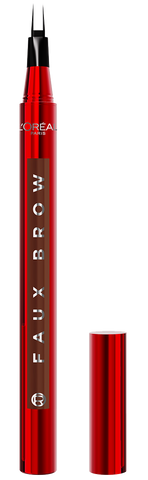 L'Oréal Paris Faux Brow Filler Eyebrow Pen with Double Brush Tip - Light brunette