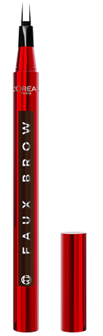 L'Oréal Paris Faux Brow Filler Eyebrow Pen with Double Brush Tip - Dark brunette