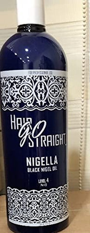 Hair Go Straight Brazilian Keratin Treatment "Nigella" Black Nigel Oil - Level 4