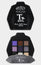 Revolution X Grease Rock'n Roll T Birds Eye Shadow Palette