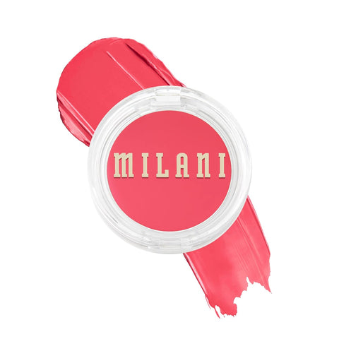 Milani Cheek Makeup Cream Blush for Cheeks and Lip Tint - Coral