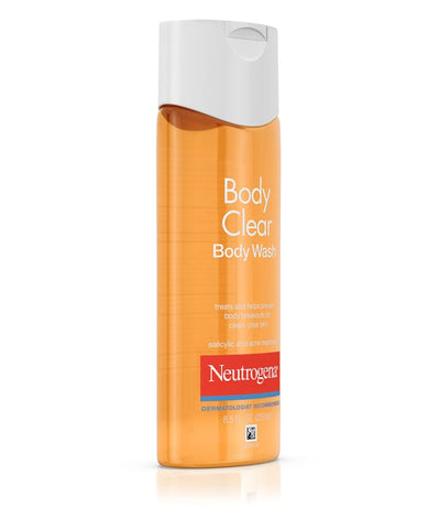 Neutrogena Body Clear Acne Body Wash with Glycerin for Breakout Treatment