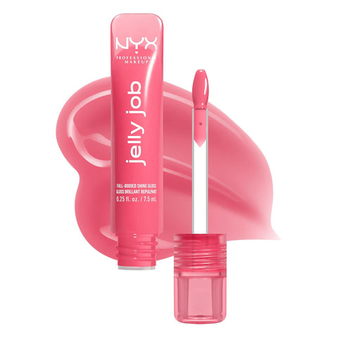 NYX Jelly Job Full-Bodied High Shine Gloss - Jelly Blushin