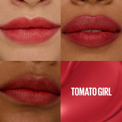 Maybelline Super Stay Teddy Lip Tint - Tomato girl