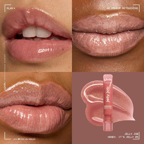 NYX Jelly Job Full-Bodied High Shine Gloss - Honey, Its Jelly