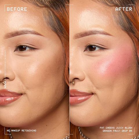 NYX PROFESSIONAL MAKEUP Fat Cheeks Liquid Blush - Dragon Fruit Drip