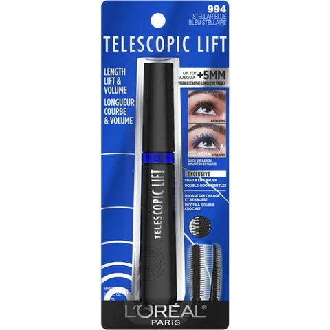 L'oreal Telescopic Lift Mascara - 994 Stellar Blue