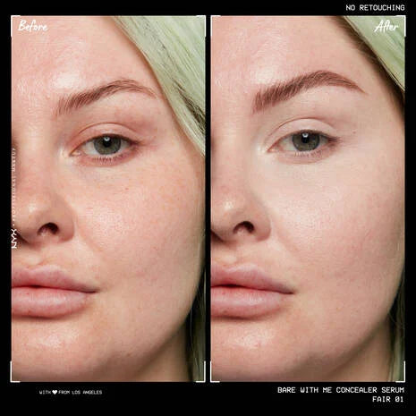 NYX Bare With Me Concealer Serum -Fair