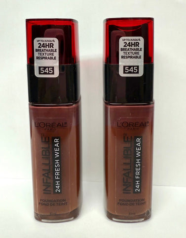 L'oreal Infallible Freshwear Liquid Foundation- 545 Ebony