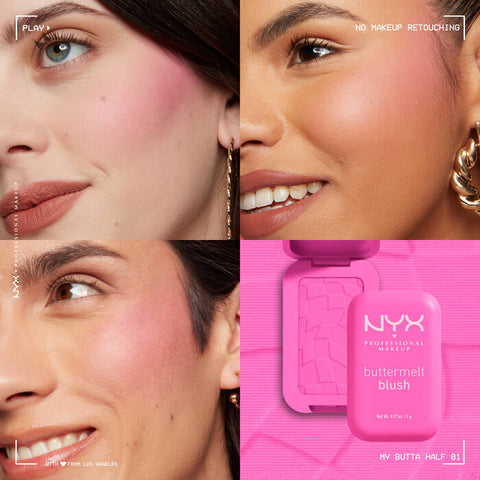 NYX Buttermelt Blush - My Butta Half