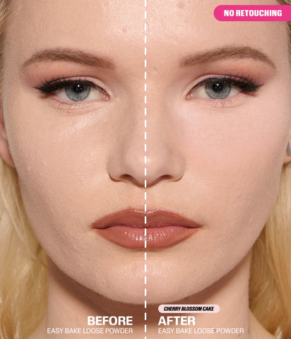 Hudabeauty EASY BAKE LOOSE BAKING & SETTING POWDER - Cherry blossom cake