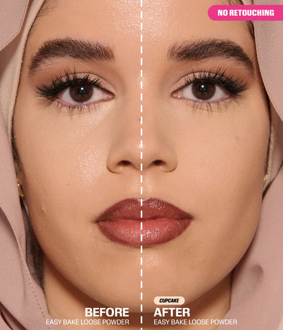 Hudabeauty EASY BAKE LOOSE BAKING & SETTING POWDER - Cupcake