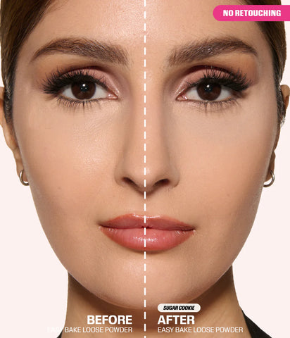 Hudabeauty EASY BAKE LOOSE BAKING & SETTING POWDER - Sugar cookie