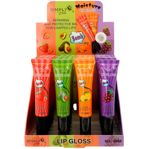 Simply Bella Lip Gloss Bomb - Assorted