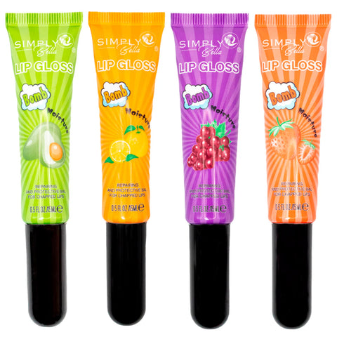 Simply Bella Lip Gloss Bomb - Assorted