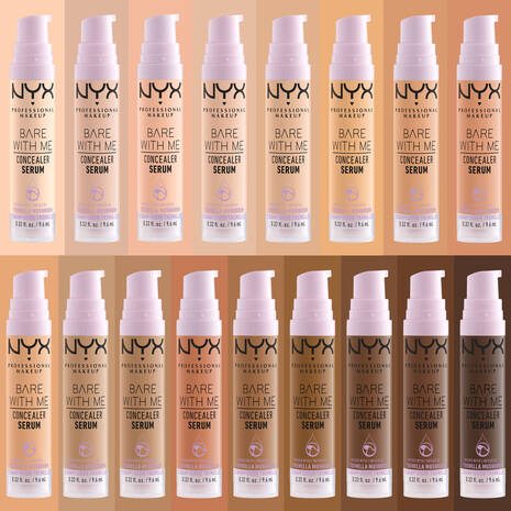 NYX Bare With Me Concealer Serum -  Caramel