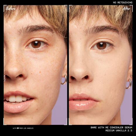 NYX Bare With Me Concealer Serum - Light Vanilla