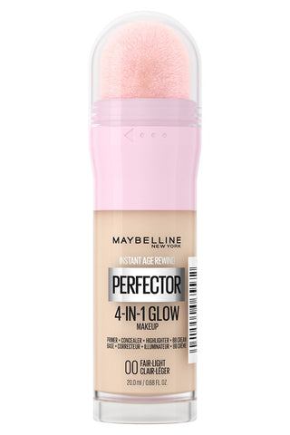 Maybelline Instant Age Rewind Perfector 4 in 1 Glow Foundation - 00 Fair Light