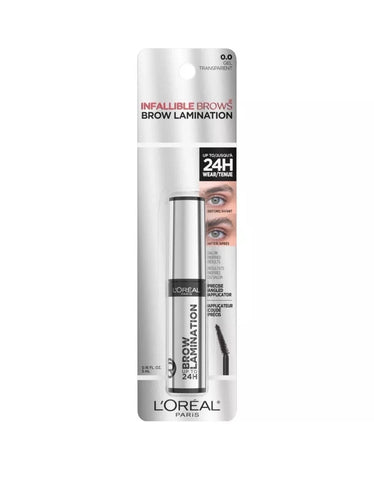 L'oreal Paris Infallible 24H Wear Eyebrow Lamination - Transparent