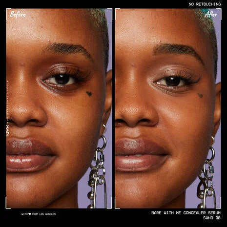 NYX Bare With Me Concealer Serum -  Sand