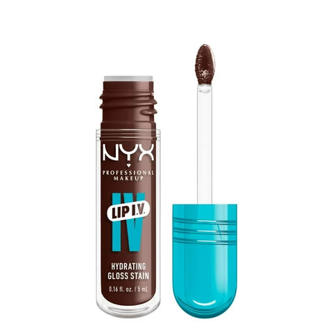 NYX Lip I.V Hydrating Lip Gloss Serum - Espresso Soak