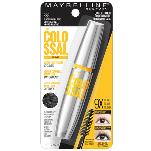 MAYBELLINE "VOLUM' EXPRESS THE COLOSSAL WASHABLE MASCAR