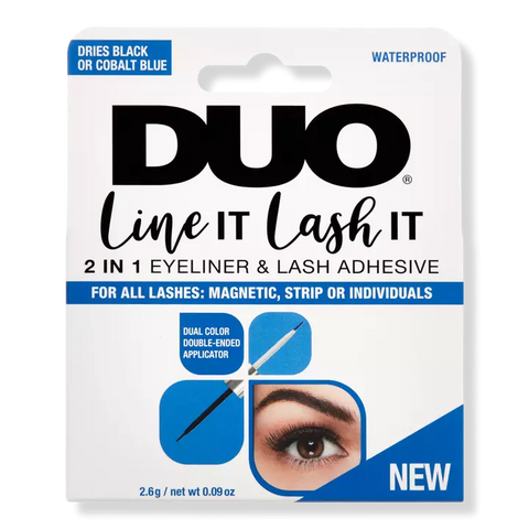 Duo Line It Lash It Dual Color Eyeliner & Lash Adhesive "Black/Cobalt Blue"