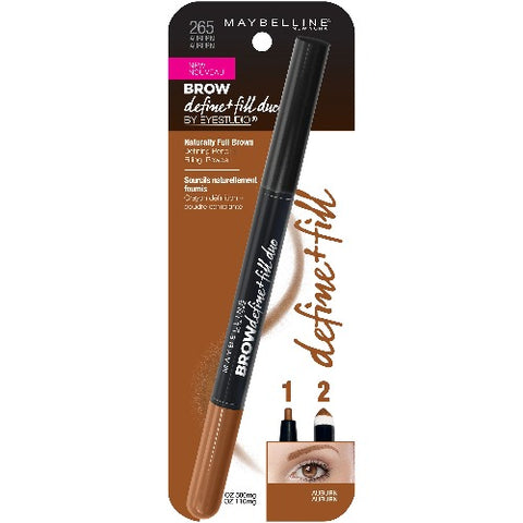 MAYBELLINE EYEBROW DEFINE + FILL DUO ASSORTED