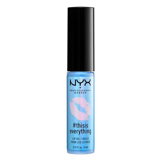 NYX Professional Makeup #THISISEVERYTHING Lip Oil, Sheer Sky Blue