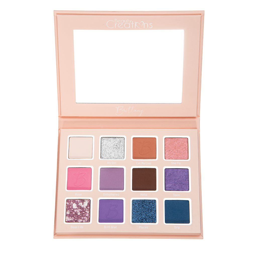 "BEAUTY CREATIONS MURILLO TWINS BRITTANY EYESHADOWS PALETTE"