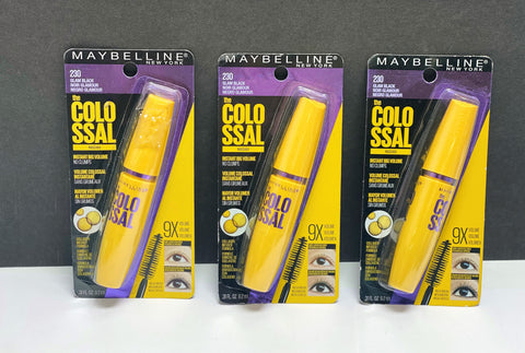 ASSORTED MAYBELLINE THE COLOSSAL MASCARAS