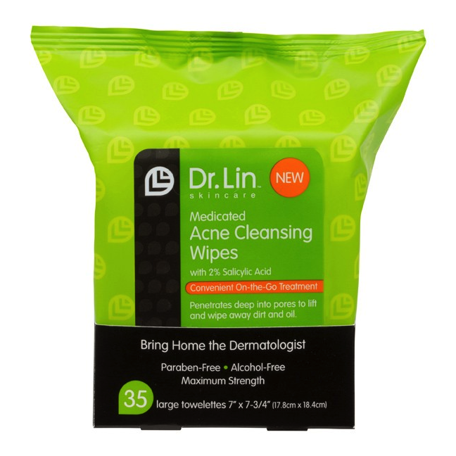DR.LIN SKINCARE ACNE CLEANSING WIPES