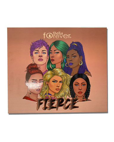 BELLA FOREVER 12 PIECE DISPLAY  EYESHADOW PALETTE "FIERCE"