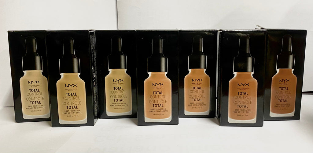 NYX TOTAL CONTROL ASSORTED FOUNDATION