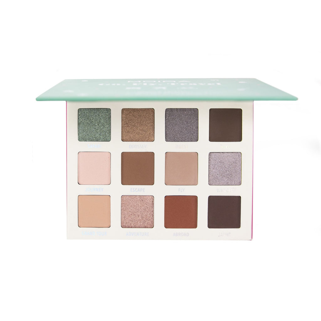 MOIRA EYESHADOWS PALETTE "GO, FLY, TRAVEL WEEKEND VIBES"