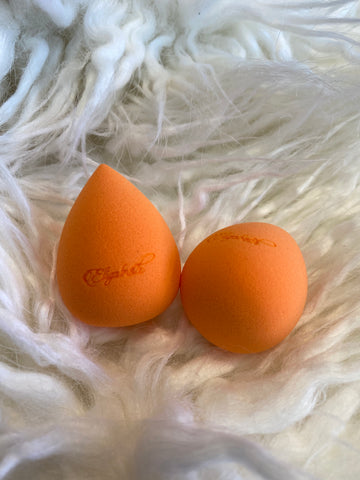elizabeth cosmetics beauty blender (orange)