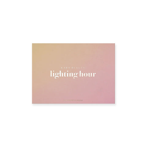 KARA BEAUTY HIGHLIGHTER & BLUSH PALETTE "LIGHTING HOUR"