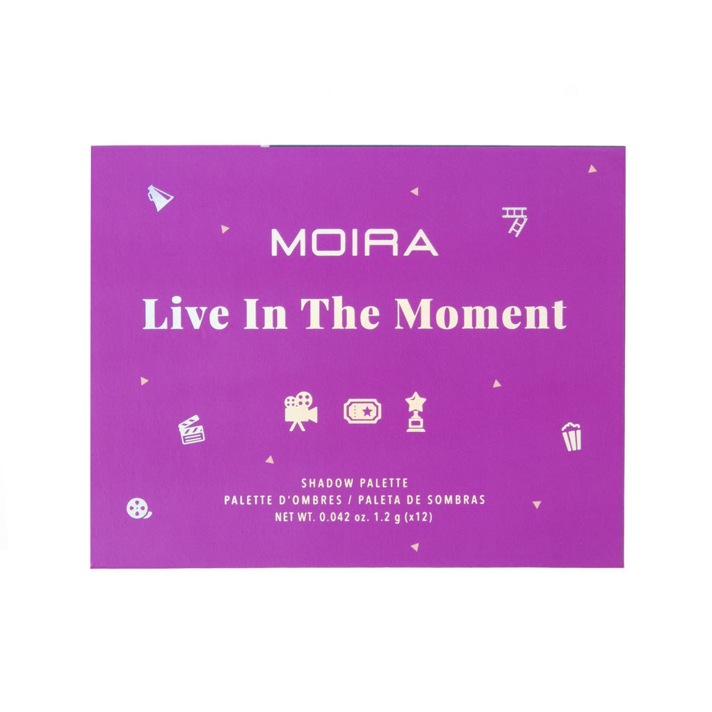 MOIRA EYESHADOWS PALETTE "LIVE IN THE MOMENT"