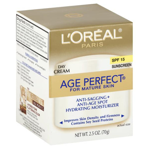 L'OREAL PARIS AGE PERFECT FOR MATURE SKIN ANTI-SAGGING, ANTI-AGE SPOT, HYDRATING MOISTURIZER DAY CREAM