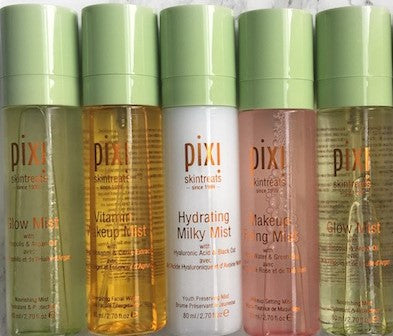 PIXI SKINTREATS "GLOWS, MILKY, MAKEUP, & FIXING MIST"