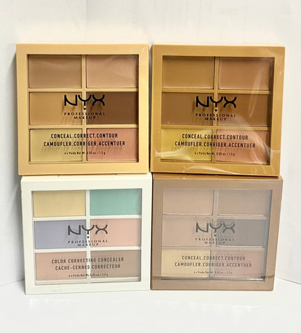 NYX CONCEAL CORRECTING ASSORTED PALETTE