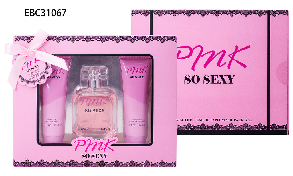 31067 "PINK SO SEXY PERFUME SET"