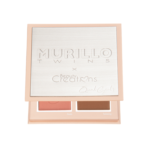 "BEAUTY CREATIONS MURILLO TWINS QUAD GOALS PALETTE"